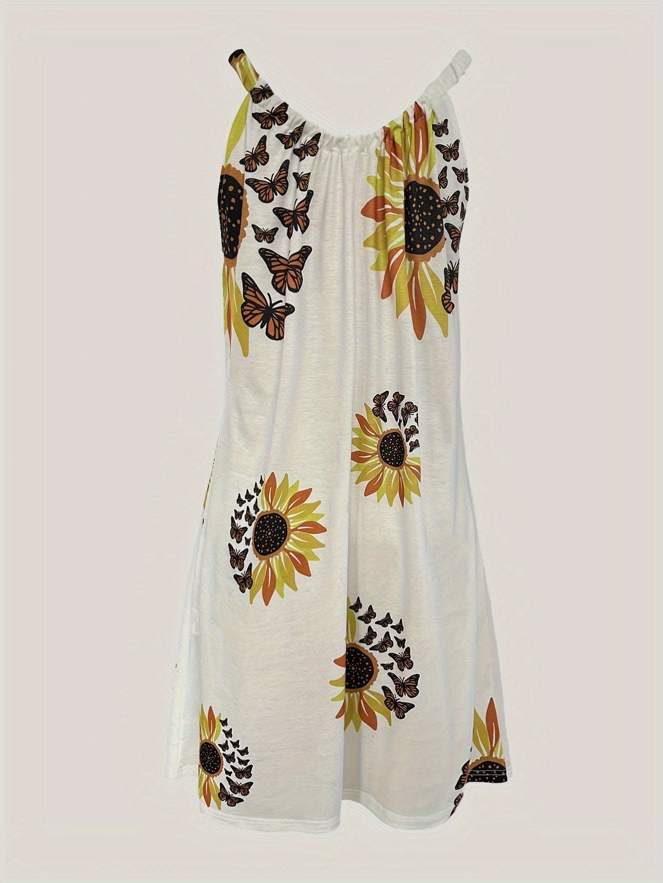 Evelyn™ - Chic Sunflower Dress