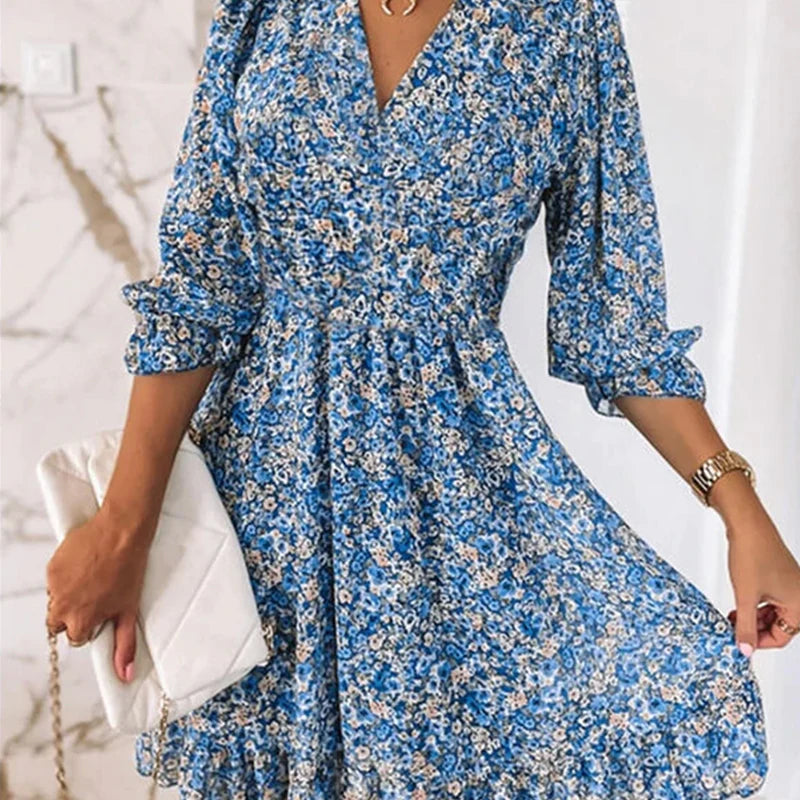 Addison™ - Elegant Floral Dress