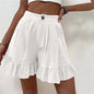 Kissha - Flowy Ruffle Hem Shorts