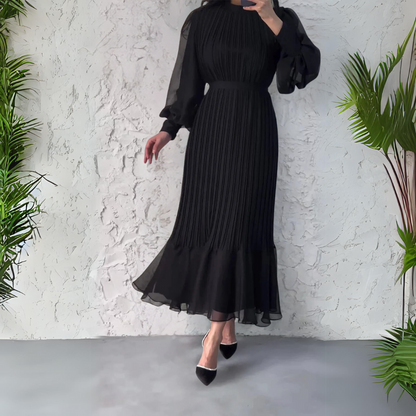 Hannah™ - Pleated Elegant Dress