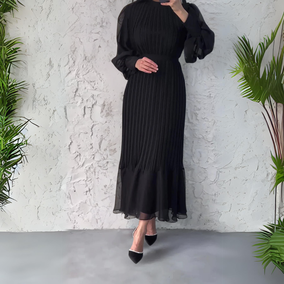 Hannah™ - Pleated Elegant Dress