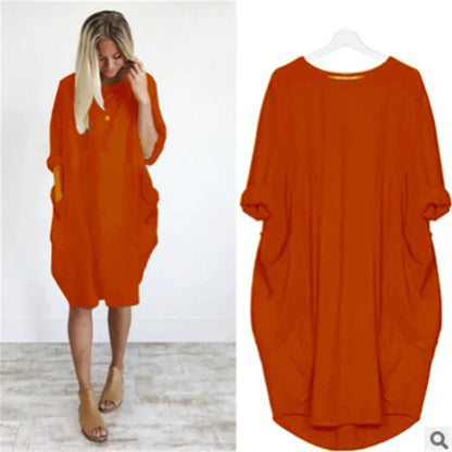 Amanda™ - Comfortable Tummy Covering Dress