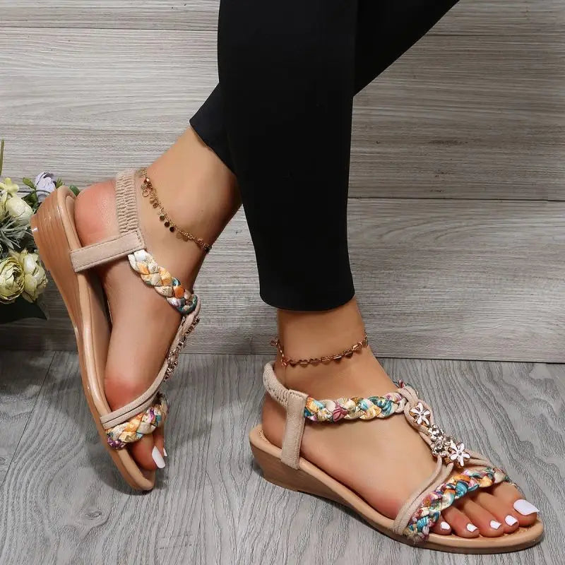 Khate - Braided Flat Sandals