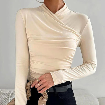 JANE - Classic Cross-Neck Top