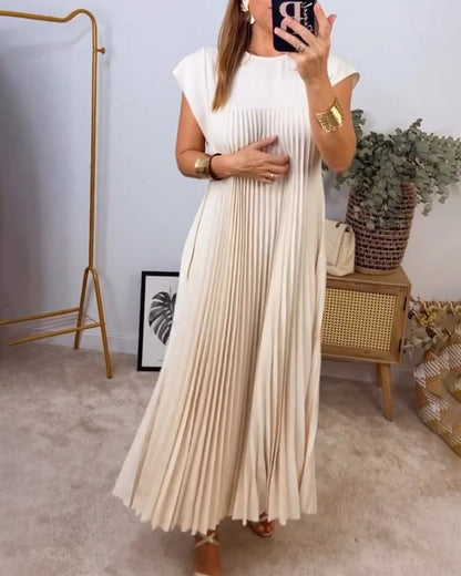 Madelyn - Elegant Pleated Dress